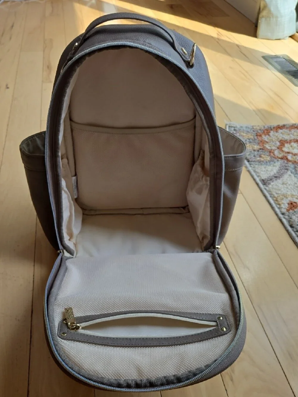 Itzy Ritzy Brown Mini Diaper Bag